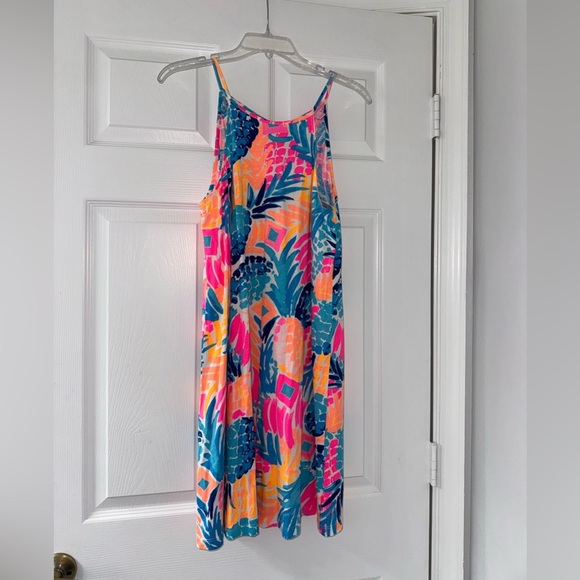 Lilly Pulitzer Dresses & Skirts - Lilly Pulitzer Margot Pineapple Swing Dress